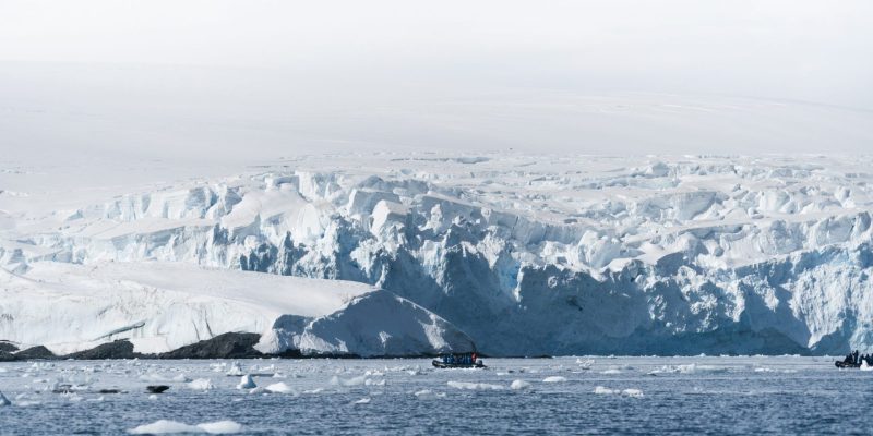 hielo de la Antártica