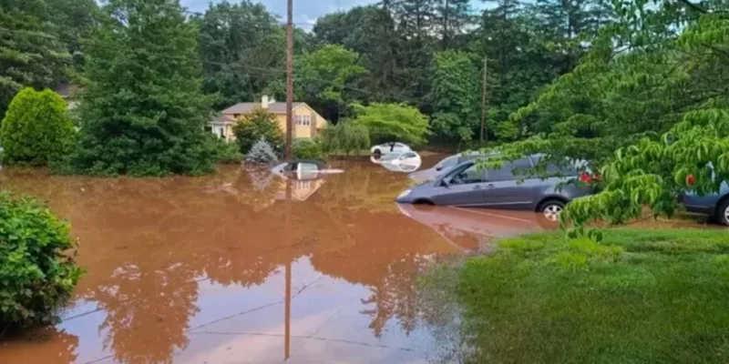 inundaciones en Pensilvania