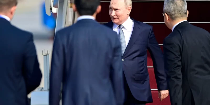 Putin aterriza en Beijing