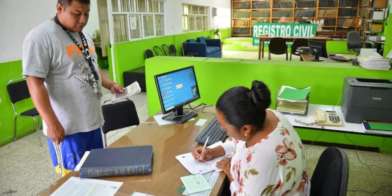 GRATUIDAD EN 80% DE TRÁMITES DE REGISTRO CIVIL