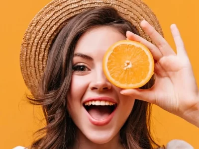 Mascarilla de naranja