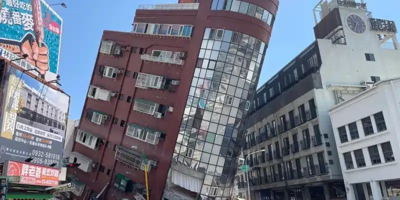 terremoto en Taiwán