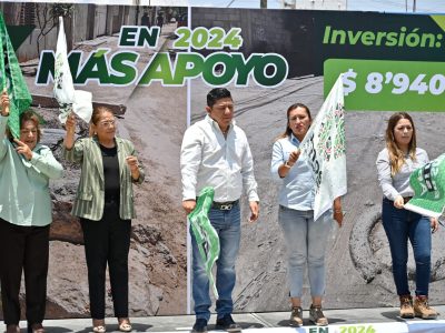 INICIA REHABILITACIÓN DE CALLES