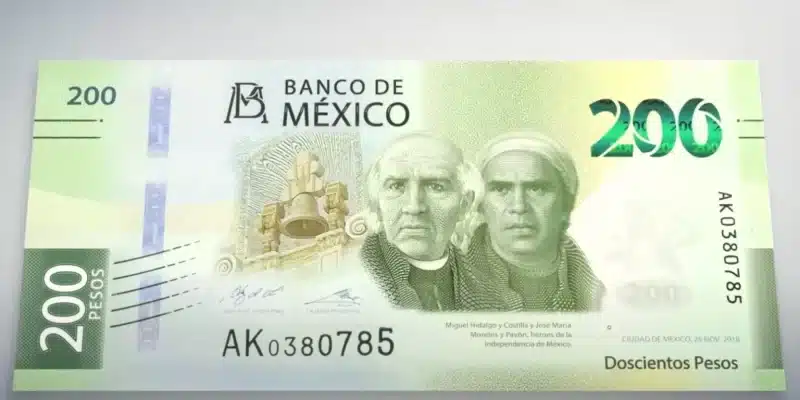 billete de 200 pesos