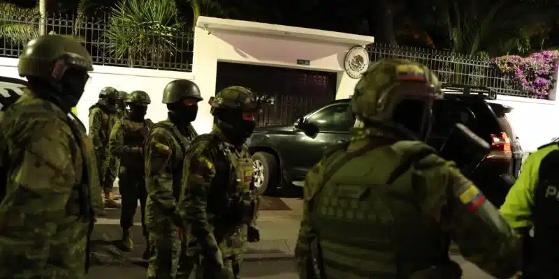 asalto a Embajada de México