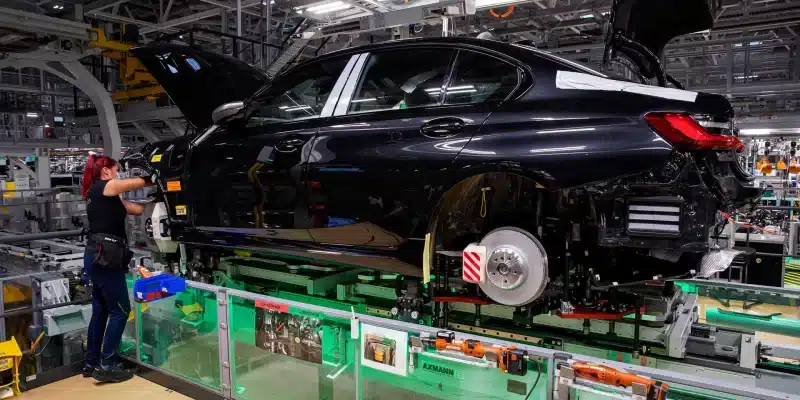 Producción de autos