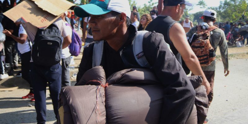 migrantes en Chiapas